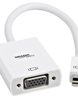 AmazonBasics Mini DisplayPort (Thunderbolt) to VGA Adapter