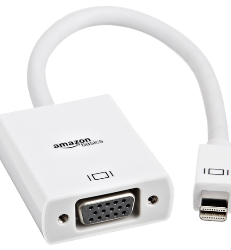 AmazonBasics Mini DisplayPort (Thunderbolt) to VGA Adapter