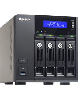 QNAP TS-453 Pro 4-Bay Pre-Configured Storage (NAS)