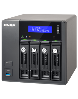 QNAP TS-453 Pro 4-Bay Pre-Configured Storage (NAS)