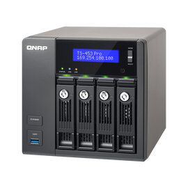 QNAP TS-453 Pro 4-Bay Pre-Configured Storage (NAS)