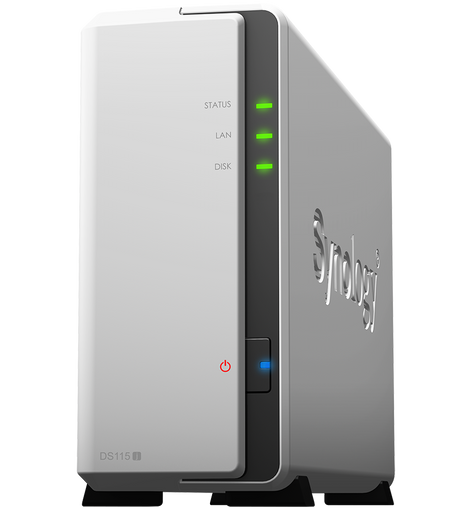 Synology DS115j DiskStation 1-Bay Pre-Configured Storage (NAS)