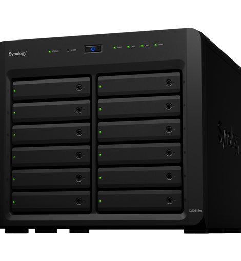 Synology DS3615xs Diskstation 12-Bay Pre-Configured Storage (NAS)